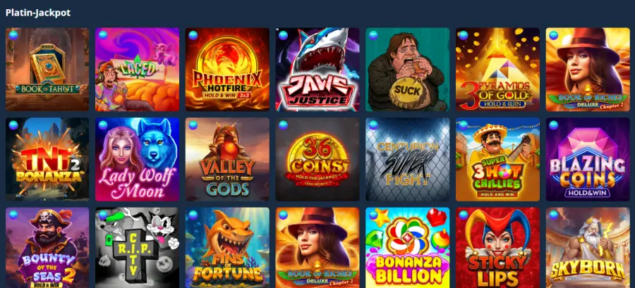 Platincasino anmelden